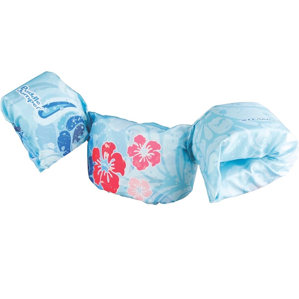 Stearns Puddle Jumper Life Jacket for kids children Hibiscus Swim Vest like new